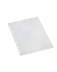 Lomme A4 0,12mm PP glasklar 100 stk &aring;ben top