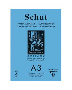 Akvarelblok schut study 250g A3