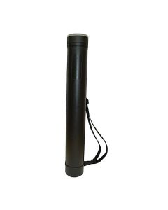 Tegningsr&oslash;r &oslash;80mm 62-105cm sort Rumold ZR661