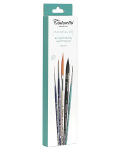 Pensels&aelig;t Tintoretto Acquerello PREMIUM 5ass