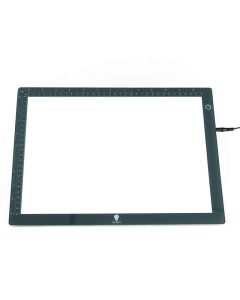 Lyspult A4 Wafer1 LED m/lysd&aelig;mper