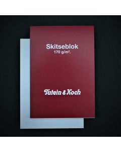 Skitseblok T&K A4 170g/m&sup2;
