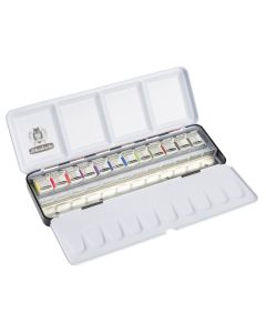 Akvarelbox akademie 1 pans 9ass metalbox