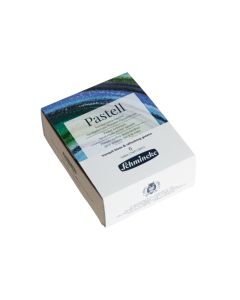Pastelkridt S box 6ass halve tranquil blues & refreshing greens