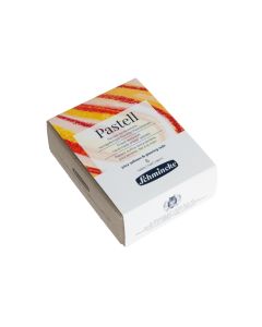 Pastelkridt S box 6ass halve juicy yellows & glowing reds