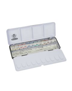 Akvarelbox horadam &frac12; pans 12 ass (plads til 24)
