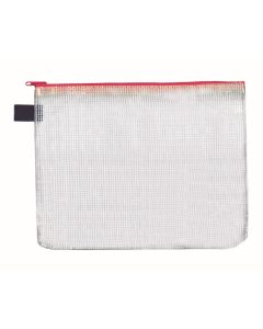 Lynl&aring;setui B6 transparent m/r&oslash;d lynl&aring;s pvc