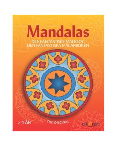 Malebog Mandala den fantastiske malebog fra 4 &aring;r