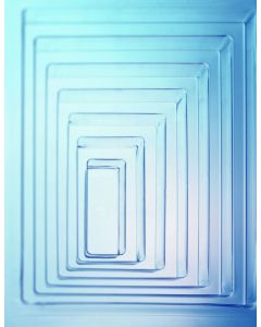 Plast PET-G 0,6mm 60x100cm klar ekstruderet