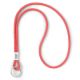 Lang nøglesnor Pantone Long living coral 16-1546 - color of the year 2019