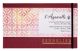 Akvarelskitsebog l'Aquarelle 13x21cm tværformat 300g cold pressed bordeaux
