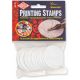 Linoleumsplade 4,0mm ø4,5cm soft stempel - pose med 10 stk.
