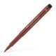 Fiberpen pitt B 169 caput mortuum