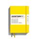 Notesbog Leuchtturm A5 251s linjeret lemon hardcover