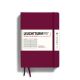 Notesbog Leuchtturm A5 251s linjeret port red hardcover
