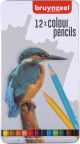 Farveblyant Bruynzeel Kingfisher sæt 12ass