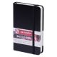 Skitsebog Royal Talens 9x14cm højformat 140g black - 9314001M