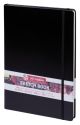 Skitsebog Royal Talens A4 højformat 140g black - 9314003M