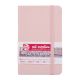 Skitsebog Royal Talens 9x14cm højformat 140g pastel pink - 9314011M