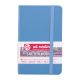Skitsebog Royal Talens 9x14cm højformat 140g lake blue - 9314211M