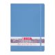 Skitsebog Royal Talens A4 højformat 140g lake blue - 9314213M