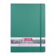 Skitsebog Royal Talens A4 højformat 140g forest green - 9314333M