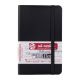 Skitsebog Royal Talens 9x14cm højformat DOT 80g black - 9314401M