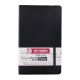 Skitsebog Royal Talens 13x21cm højformat DOT 80g black - 9314402M