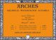 Akvarelblok arches 300g 26x36cm rough naturhvid 100% bomuld - A1795086