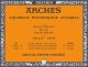 Akvarelblok arches 300g 31x41cm rough naturhvid 100% bomuld - A1795087