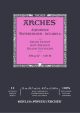 Akvarelblok arches 300g A4 hot pressed naturhvid 100% bomuld - A1795096