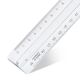 Lineal 30 cm Aristo med greb transparent