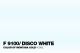 Spraymaling Montana Gold 400ml F9100 Fluor Disco White