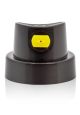 Spraymaling Montana Dyse Flat Jet Medium black/yellow