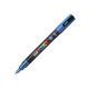 Marker posca PC-3M blue glitter (33)