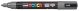 Marker posca PC-5M deep grey (82)