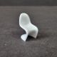Skala stol 1:200 Verner Panton hvid