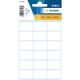 Etiket 17x26mm hvid - 3746