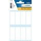 Etiket 19x50mm hvid - 3749