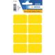 Etiket 26x40mm gul - 3691