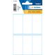 Etiket 26x54mm hvid - 3754