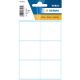 Etiket 36x40mm hvid - 3753