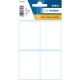 Etiket 40x55mm hvid - 3755