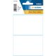 Etiket 55x82mm hvid - 3758