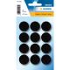 Filtpoter ø22mm sort - 15001