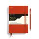 Notesbog Leuchtturm A5 Finish Journal fox red hardcover