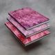 Notesbog ikigi A5 linjeret one of a kind pink m/sort ryg 144 sider 80g