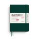 Kalender Leuchtturm 2027 A5 daglig lin hardcover forest green