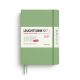 Kalender Leuchtturm 2027 A5 daglig lin hardcover sage