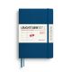Kalender Leuchtturm 2027 A5 uge hardcover indigo